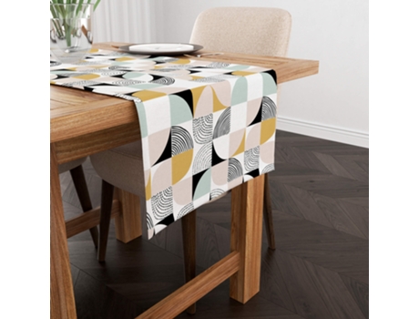 Caminho de Mesa BELUM (45 x 140 cm - Algodão Orgânico - Multicor)