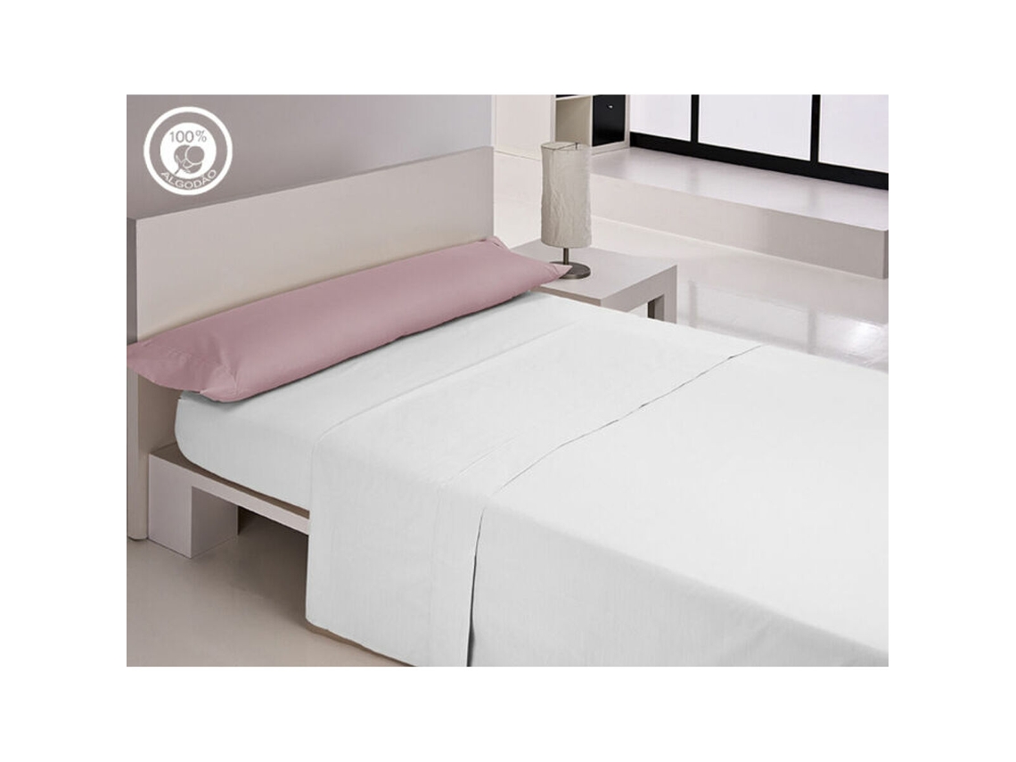 Capa de almofada HAPPY HOME LISOS COTTON (150 cm - Malva)