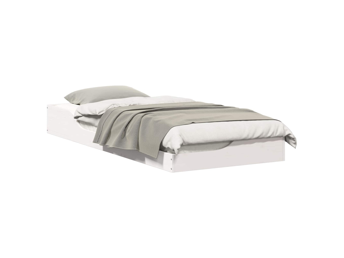 Estrutura da Cama Branco 100 X 210 Cm MAISON EXCLUSIVE
