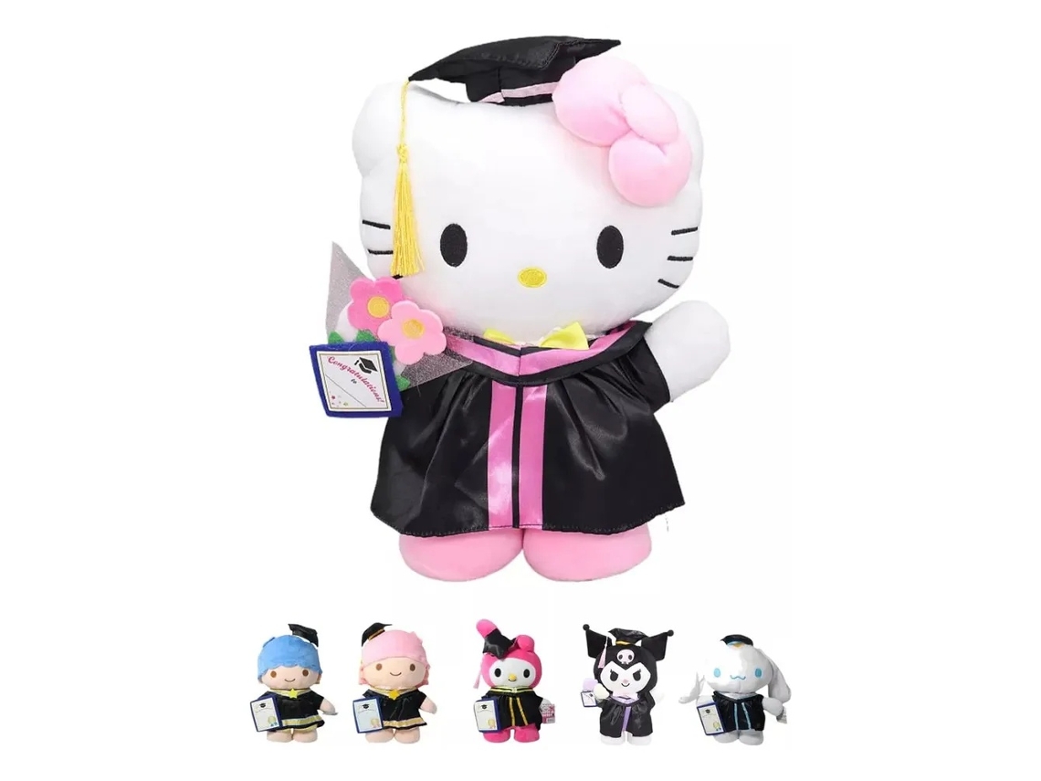 Lurelia 1 Peça Kawaii Graduação De Animais Em Peluche Colecionável, 1cm, Macio Para Coleção, Para Quarto