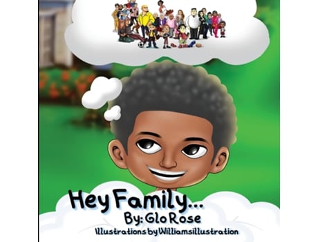 Livro Hey Family de Glo Rose (Inglês)