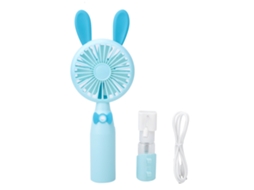 Ventilador Portátil com Neblina Usb Azul Userabbit