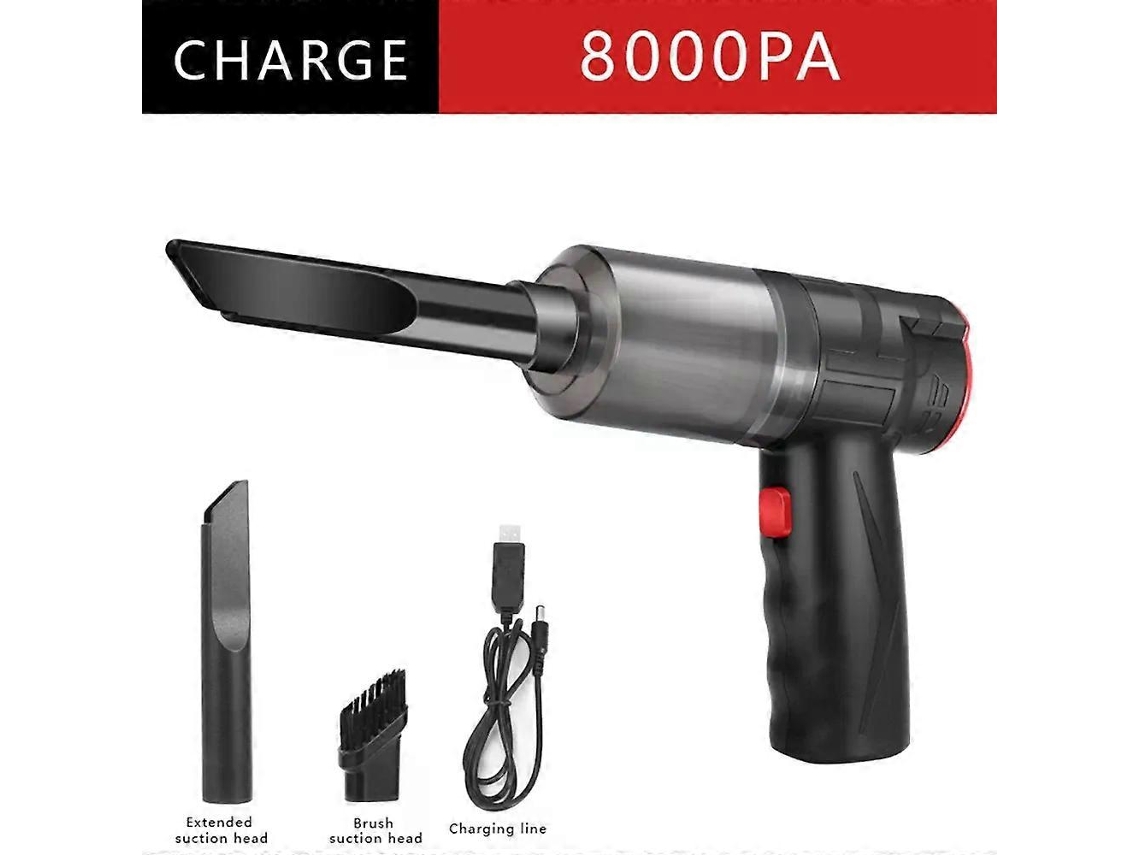 Aspirador De Pó Sem Fio Para Carro 16000pa 150w 2 Em 1 Soprador Sem Fio Portátil Aspirador De Pó Automático Doméstico Carro Uso D Aquaforge
