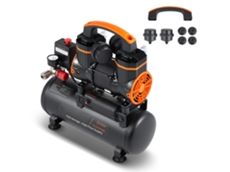 Compressor De Ar Succebuy 8l 900w 2,2cfm90psi 70db Ultra Silencioso Sem Óleo