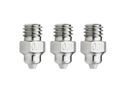 Bico Bimetálico Mk8 My, Aço Temperado Resistente Ao Calor, Bico De 0,4 Mm, 0,6 Mm E 0,8 Mm Para Ender3/v2 Cr10 Ender5 Aquaforge