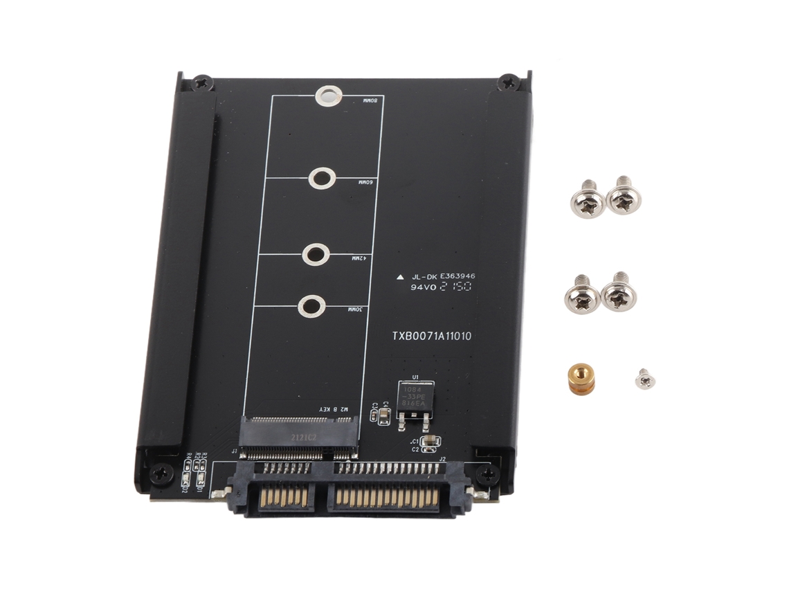 2026zentro-adaptador De Conversão M.2 Para Sata3.0 Bkey Cartão De Expansão Interface Ssd Drive De Estado Sólido