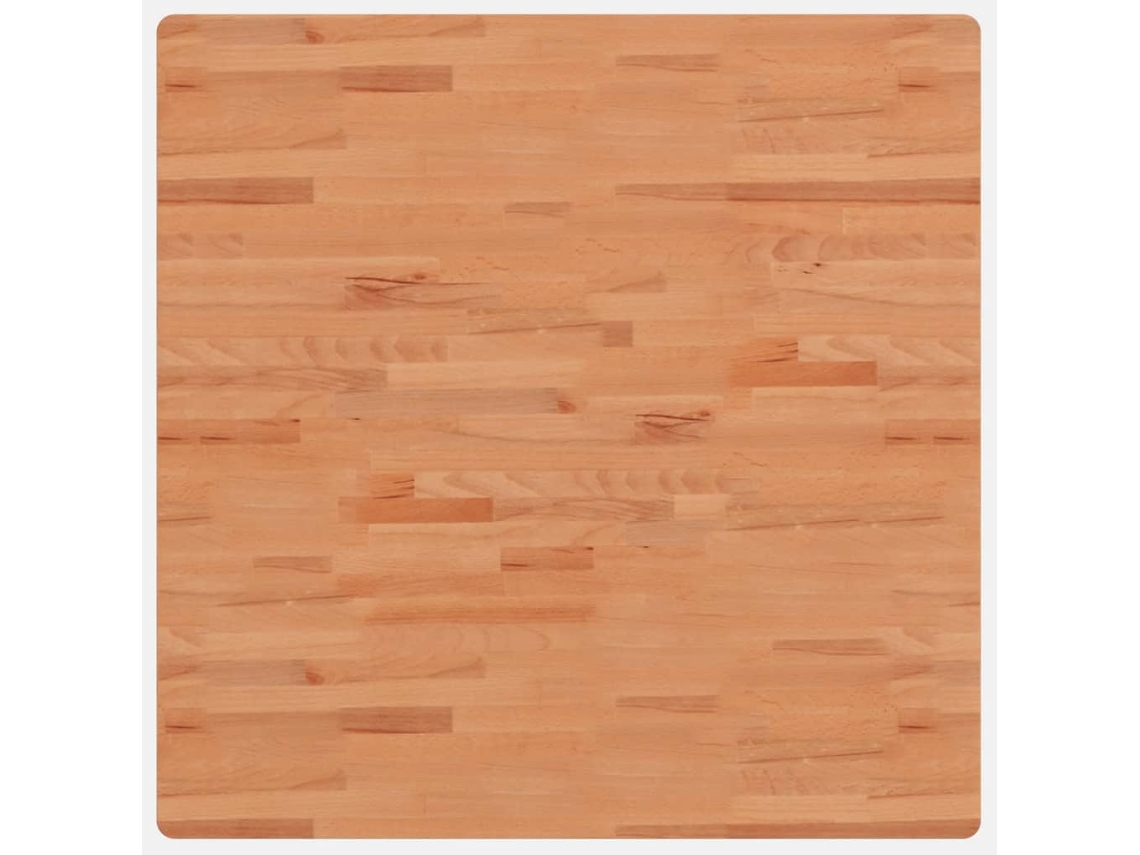 Tampo de mesa VIDAXL Marrom Madeira (90x90x2.5 cm)