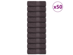 Vidaxl Toalhas De Bidé Frogn 50 Pcs 30x50 Cm 360 G/m² Antracite