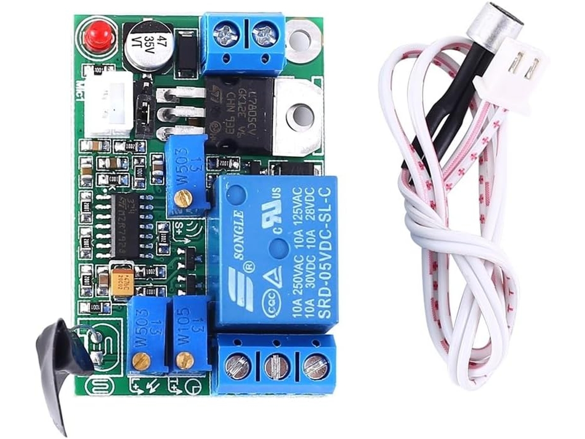 Módulo sensor de som, módulo controlador de sensor de microfone, módulo controlador de relé 12V/24V