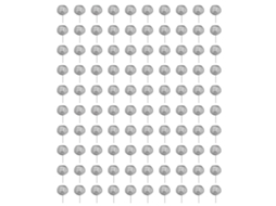 100pcs Cesto Malha Fertilizante Aço Inoxidável Jardim