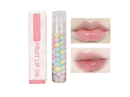 Sérum Labial Com Frutas Hidratante Balm Óleo Gloss Anti-idade Reduz Rugas Aumenta Volume