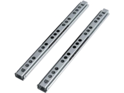 Corrediças De Gaveta Com Extensão Total, 2 Peças, Corrediças Bidirecionais De 17mm Largura, Acessórios De Ferragens