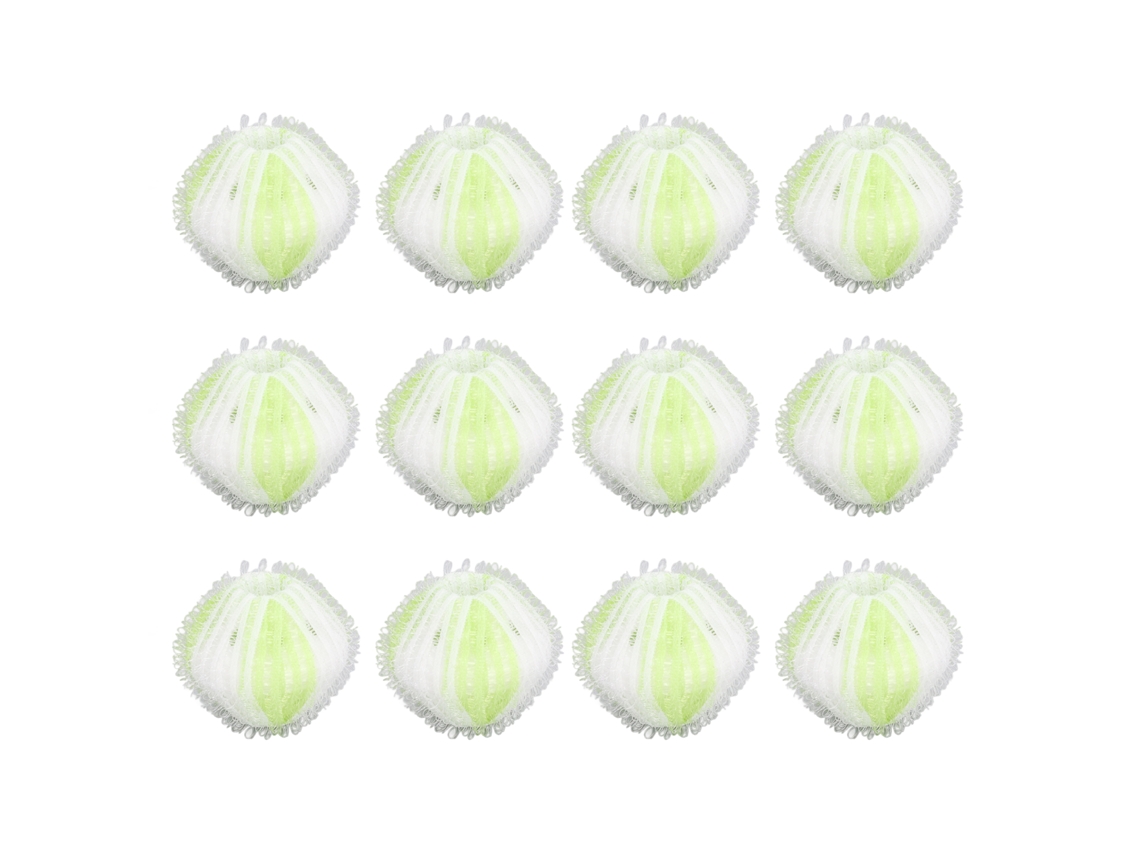12pcs Bola Remove pelos para Animais de Estimação Reutilizável Segura para Lavadora VERDE | S/MARCA