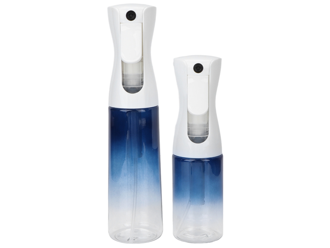 2 Peças Garrafas De Spray De Viagem Recarregáveis Vazias 300ml 200ml