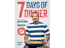 Livro 7 Days Of Dinner de Adam Liaw (Inglês - Capa Dura)