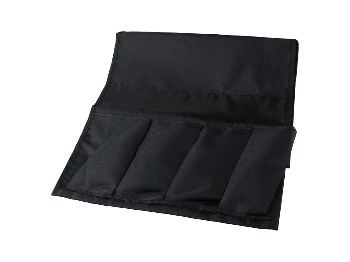 Lurelia Bolsa De Cabeceira, Suspensa, Com Bolsos, Para Sofá, 94 X 32 Cm, Preto/azul