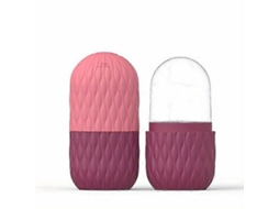 Massageador Facial de Silicone, Restaura a Tez e Reduz o Inchaço, Reutilizável com Refrigeração, Ferramenta Cuid Ados Faciais GOKOCO