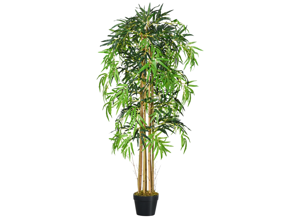 Bambu Artificial Φ18x150cm Vaso Decoração Interior
