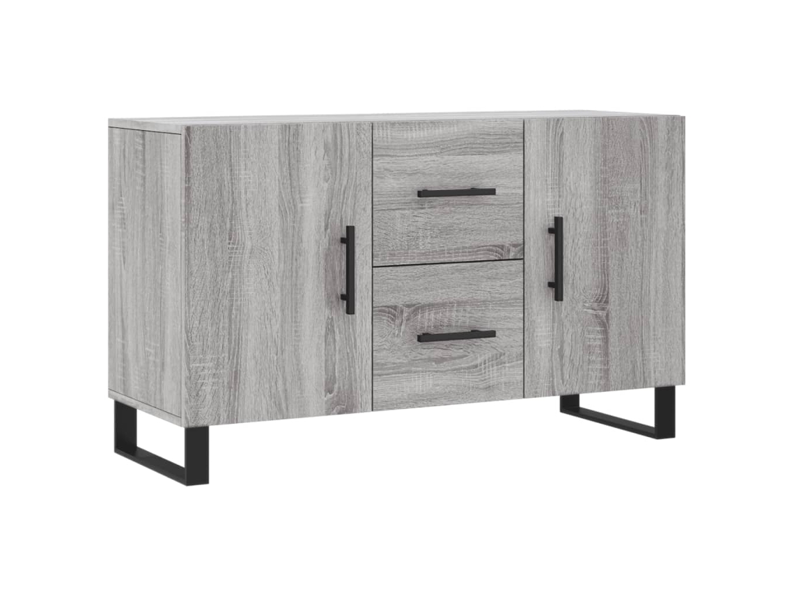 Sideboard, Sideboards Vidaxl Cinzeto Madeira Processada (n/a)