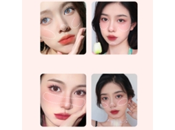 Pó De Blush Com Destaques Cherry Blossom Hold Live - Tons De Rosa Matte E Shimmer