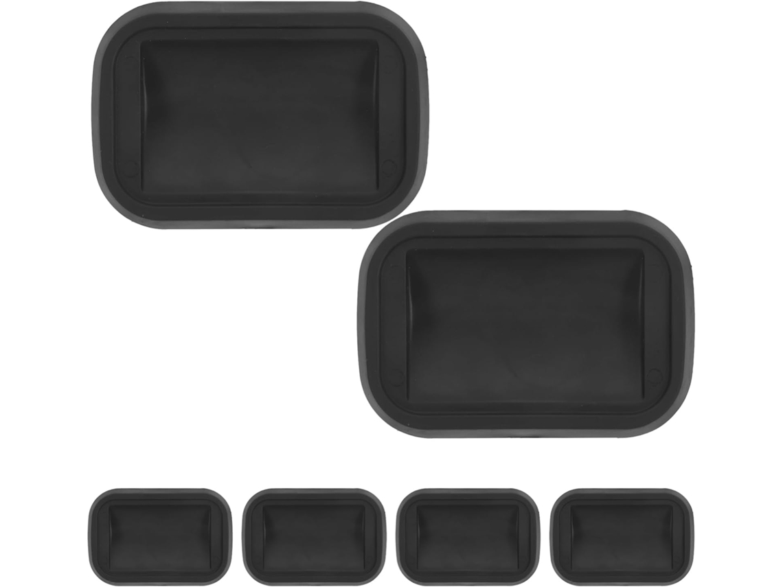 Conjunto De 6 Protetores De Borracha Antiderrapantes Para Móveis, Ideais Para Almofadas, Cadeiras E Outros Objetos.