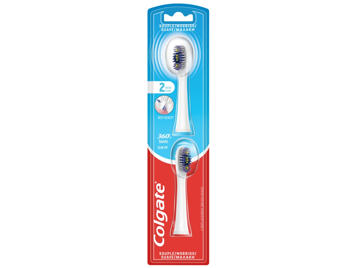 Recargas Escova de Dentes 360º Floss Tip Média COLGATE emb. 2 un