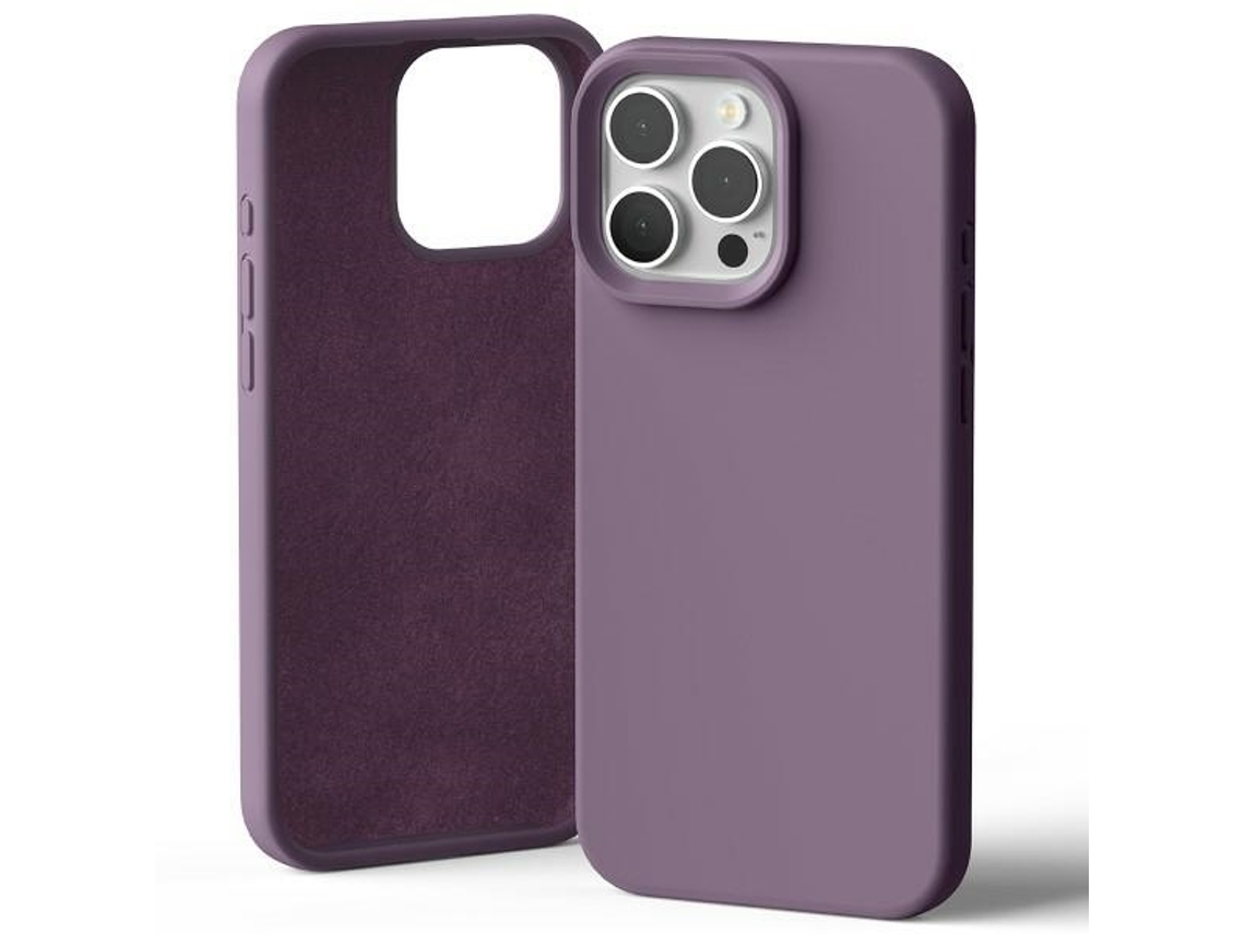 Capa para iPhone 16 Pro Max MERCURY Silicone Roxo