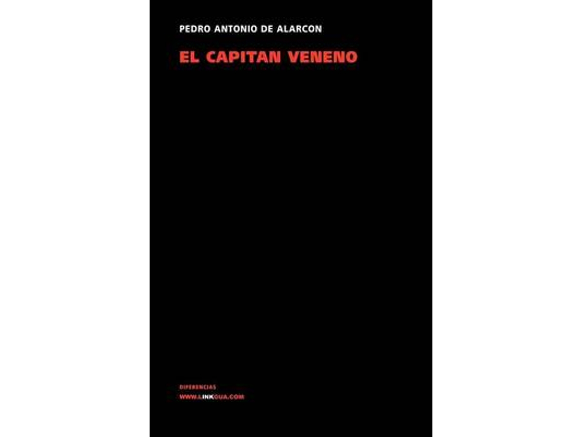 Livro El Capitan Veneno de Pedro Antonio de Alarcon (Espanhol)