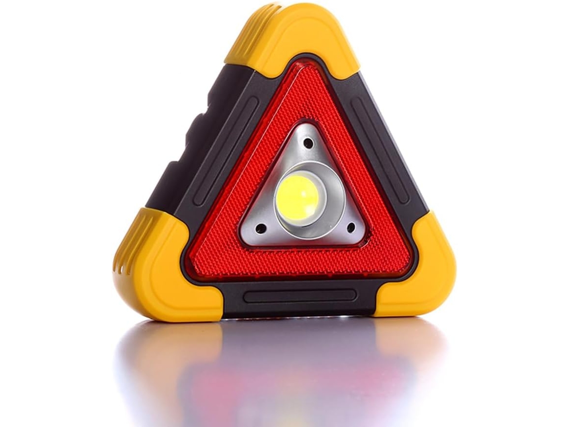 Luz De Emergência Led Triangular Portátil 30w E 1200 Lúmens, Super Brilhante, Para Trabalhos Ao Ar Livre, Camping