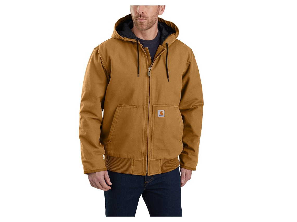 Jaqueta Duck Active Castanho S CARHARTT