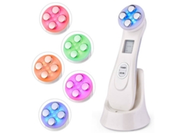 Massageador De Fisioterapia 6 Modos Led Antienvelhecimento Antirrugas Reafirmante De Pelebranco Yunzii