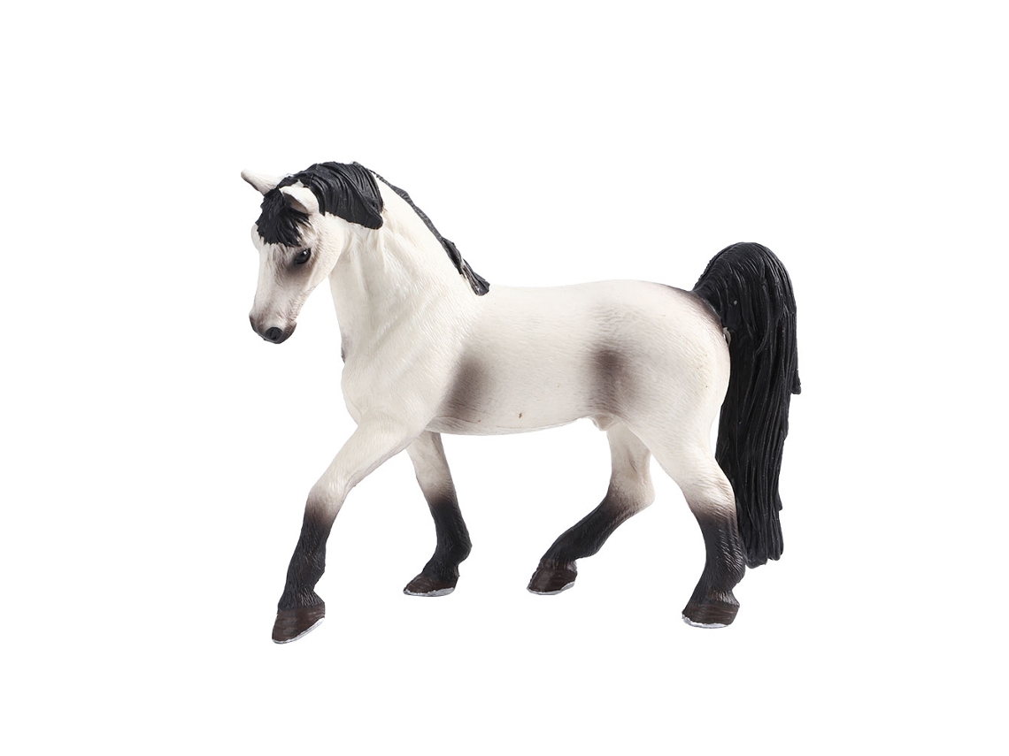 Primerox brinquedo Educativo Modelo de Cavalo Branco Simulação Estátua Animal para Crianças