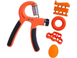 Kit Para Fortalecimento Da Pegada Manual Com Anel Extensor Antiderrapante Exercícios Dos Dedos E Faixas Elásticas
