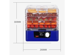 Desidratador de Alimentos Ajustável com Timer LAXISCREED