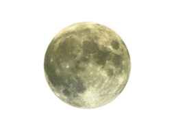 Adesivo de parede luminoso lua PVC Diy decorativo para quarto 32cm | S/MARCA