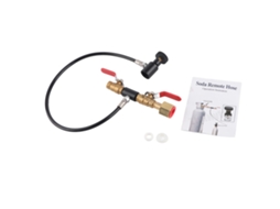 Adaptador Laxiscreed De Enchimento De Co2 Para Tanques Cga320 E Mangueira De 24 Polegadas Compatível Com Sodastream