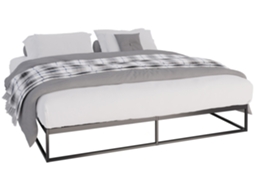 Cama Metálica Scala Preto 200x180x25 Cm