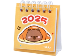 Calendário De Mesa 10x2025, Design Fofo De Animais, Bolso Mensal