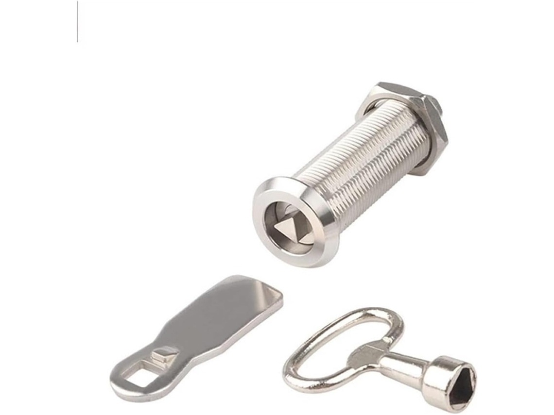 Fechadura De Porta Triangular Em Aço Inoxidável, Para Armário,