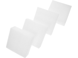 Duplas Em Mousse Branca Epe 4pcs Para Calagem E Embalagem De Objetos Frágeis Com Resistência Choques Trânsito