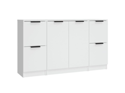 Sideboard, Sideboards Vidaxl Branco Madeira Processada (n/a)