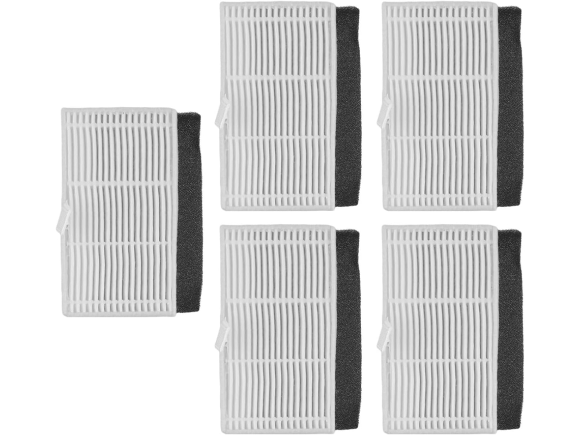 Kit Com 5 Filtros Laváveis Para Aspirador Robô S5 Plus, 2299 Home,
