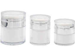De 3 Frascos Vazios Para Cosméticos E Cremes, Potes De Armazenamento Resistentes Ao Desgaste