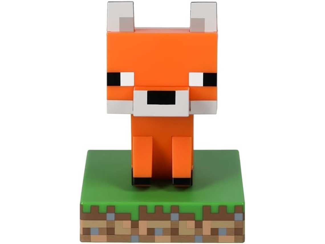 Lâmpada Zorro Icons Fox Light Minecraft 11 Cm Paladone