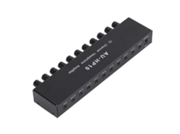 HURRISE Divisor Multicanal Amplificador de Fone de Ouvido de 10 Canais Amplificador de Som de 10 Canais Teste de Amplificador Diy