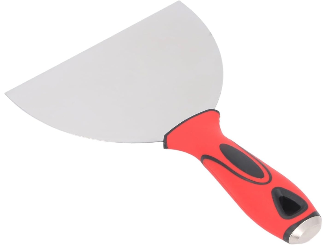 Espátula Para Massa Em Aço Inoxidável Com Cabo Ergonômico De 15 Cm (6 Polegadas)