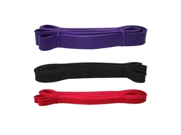 3pcs Cinto De Tensão Fitness Tpe Alta Elasticidade Banda De Alongamento Para Treino De Bíceps