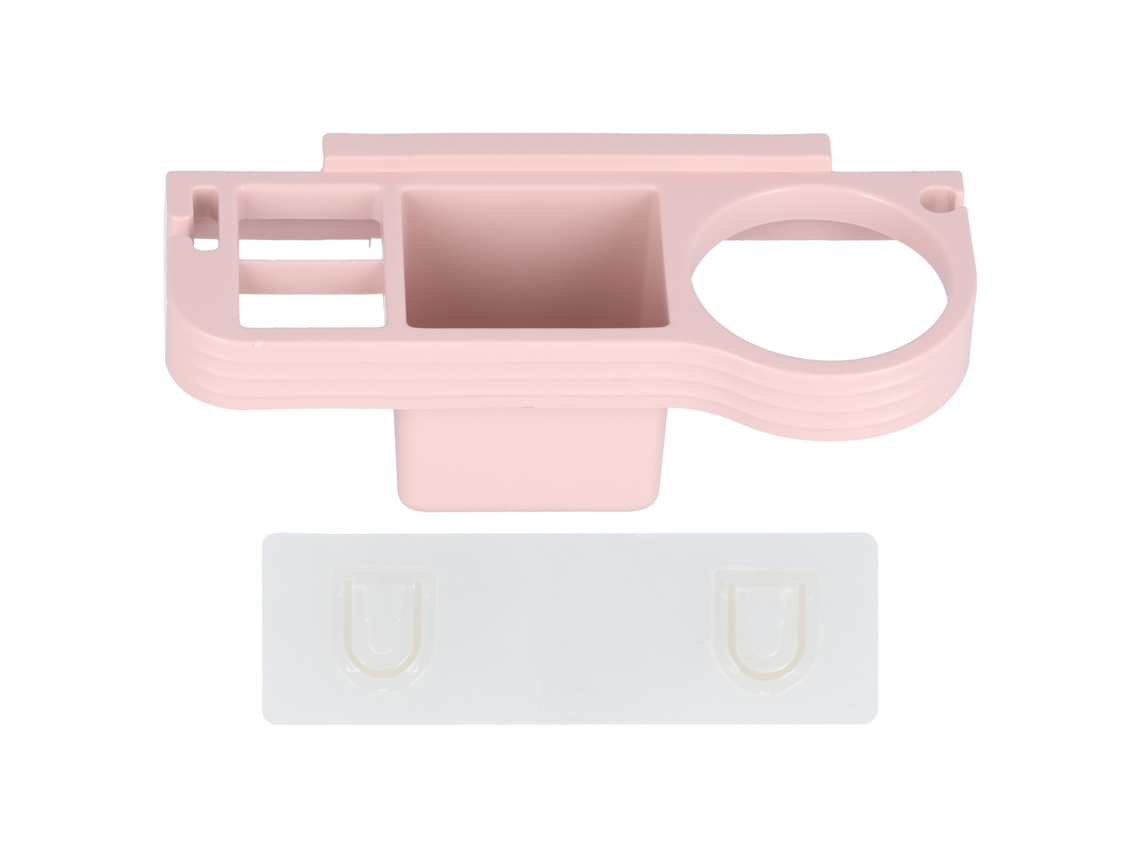 Suporte para Secador de Cabelo Sem Punho Rosa Worten