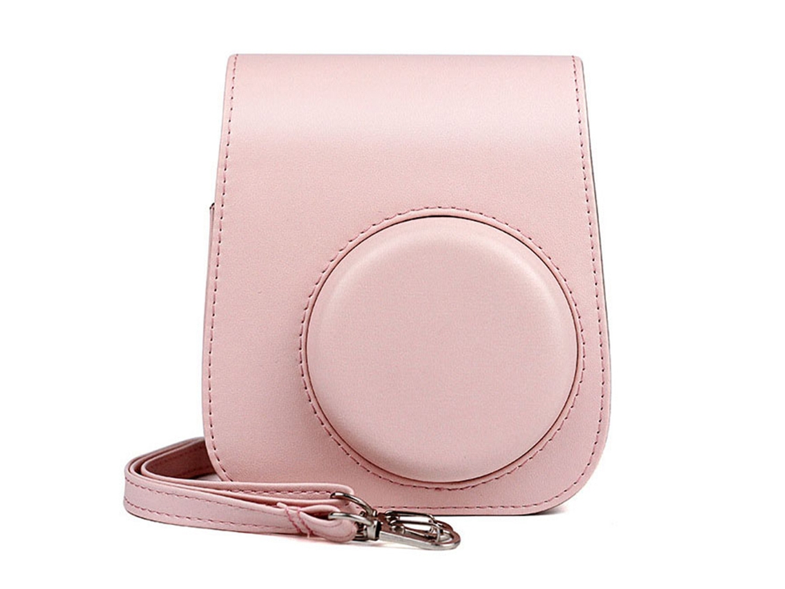 Estojo Para Câmera, Bolsa E Suporte De Couro Pu Para Instax Mini 11 Brilvibera
