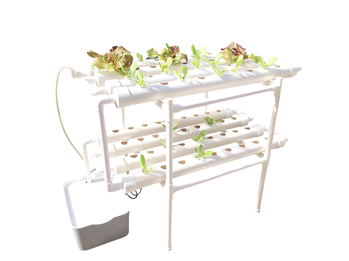 Kit De Cultivo Hidropônico, Design Em Duas Camadas, Sistema De Irrigação Automática, 72 Buraco Oem